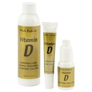 Merle Roberts Vitamin D Rejuvenation 3-Piece Skincare Set